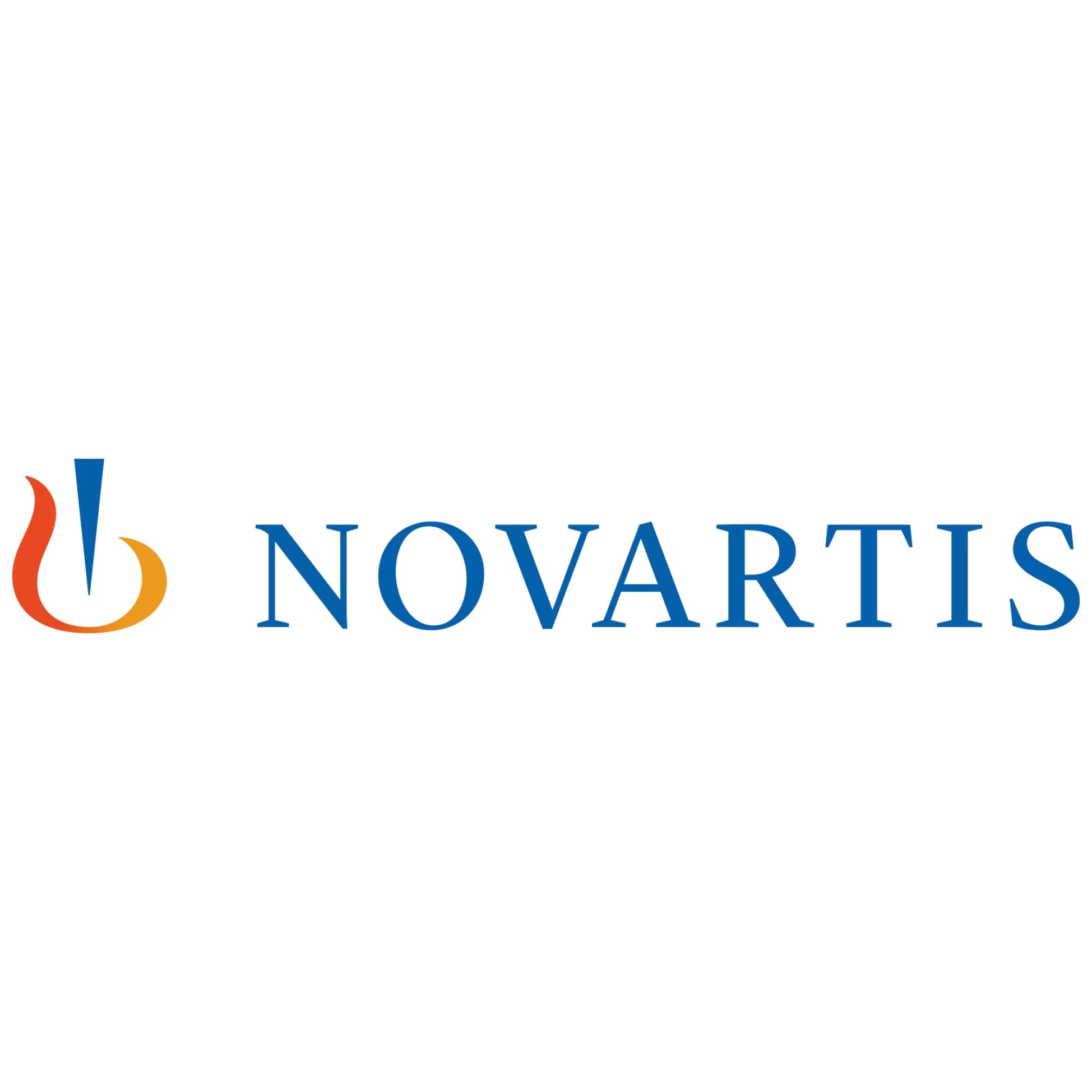 Novartis logo.