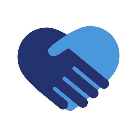 An icon of Cancer Research UK's together value.