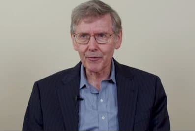 Screenshot of Arnold Kriegstein from his video excerpt.
