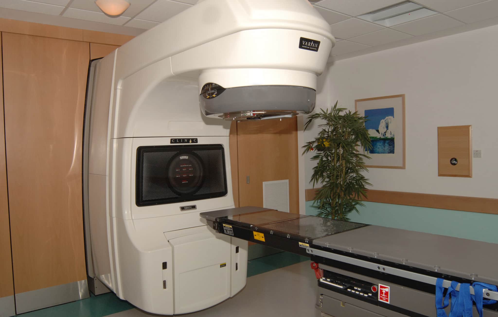 Linear Accelerator Radiotherapy Machine at the Royal Marsden Hospital.