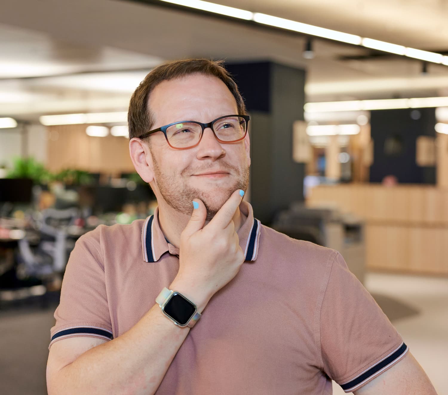 Photo of Anthony-Moscrop-Jennings in an office.