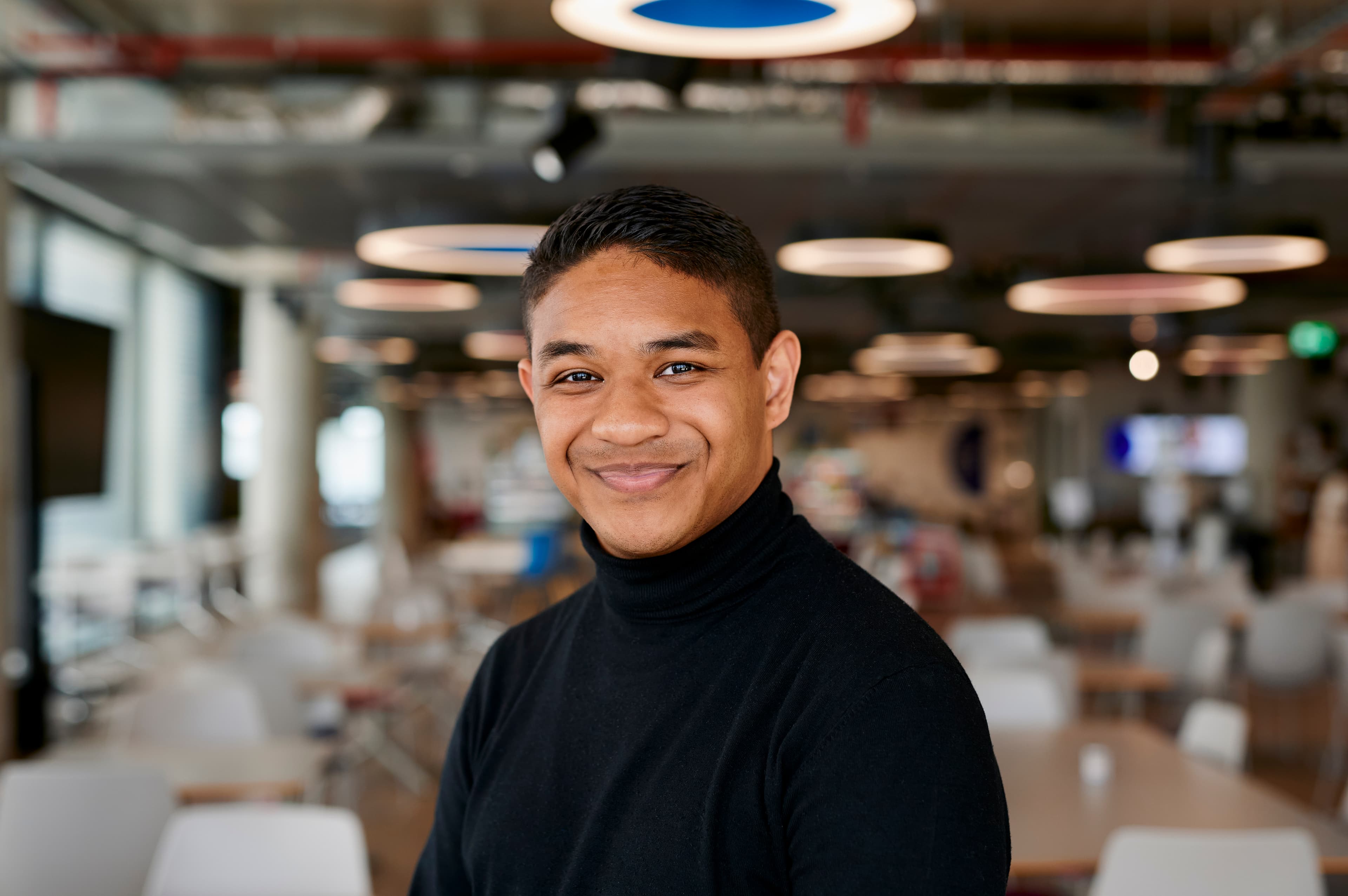 A photo of Darren, a Cancer Research UK employee.