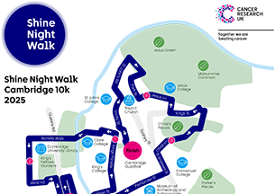 Shine Night Walk Cambridge