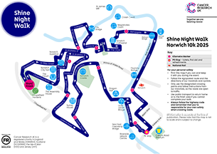 Shine Night Walk Norwich