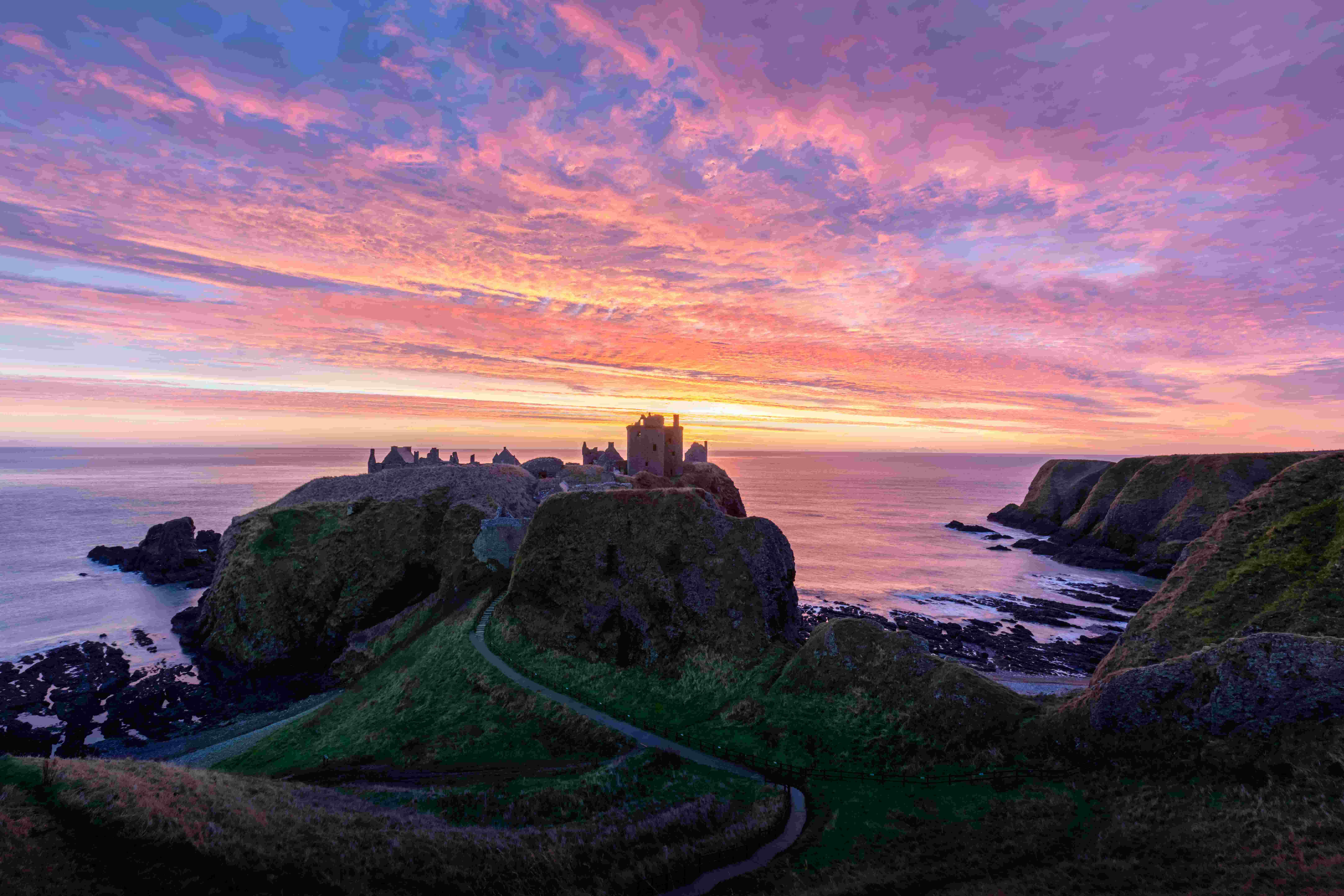 Dunnottar Castle near Aberdeen