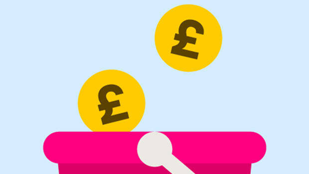 donation bucket icon