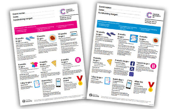 Fundraising and training planners