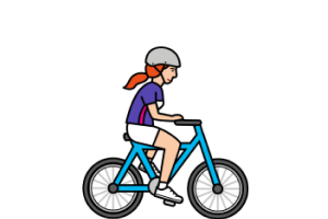 Take on the Ride London - Essex 100 Female cyclist icon