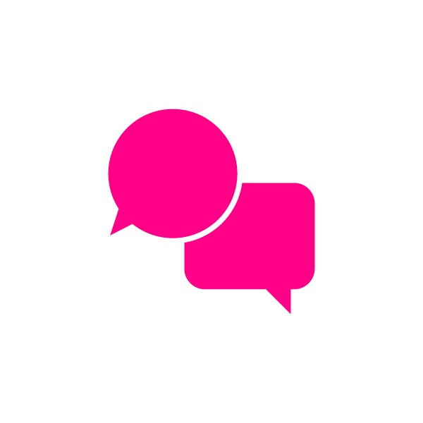 Speech bubbles icon
