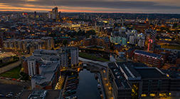 Leeds at night