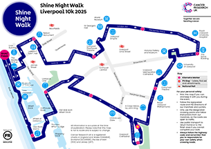 Shine Night Walk Liverpool