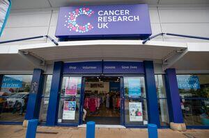 Image of outside Cancer Research UK shop