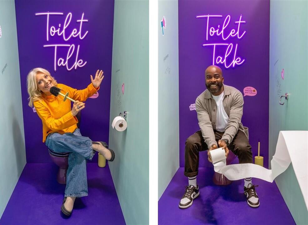 toilet talk melvin and gaby