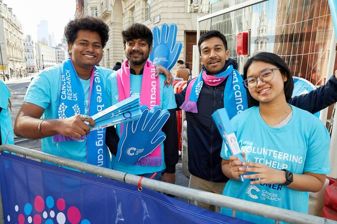 Volunteer at an event