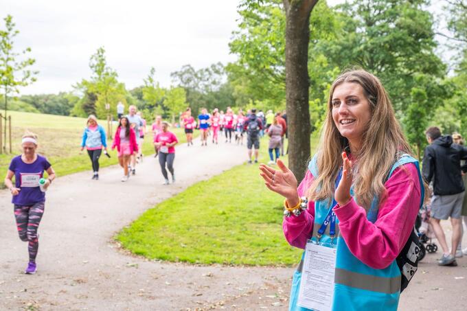 Volunteer at an event